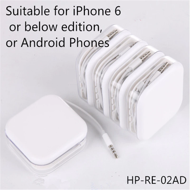 $0.65 3.5mm in-Ear Handset Headset Earphones Headphones for iPhone Earpod with Mic and Remote