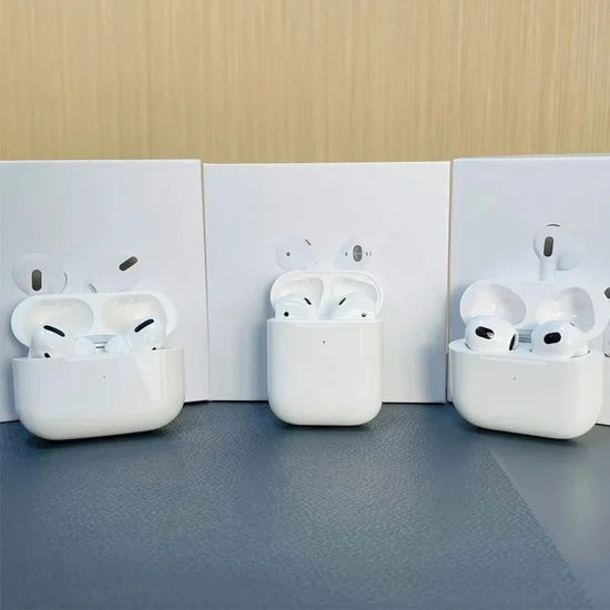 1: 1 Original Bluetooth Wireless Earbuds in-Ear Headphones Air PRO2 Pods PRO 2 3 4 Max with Noise Canceling and Logo Vaild Series Number