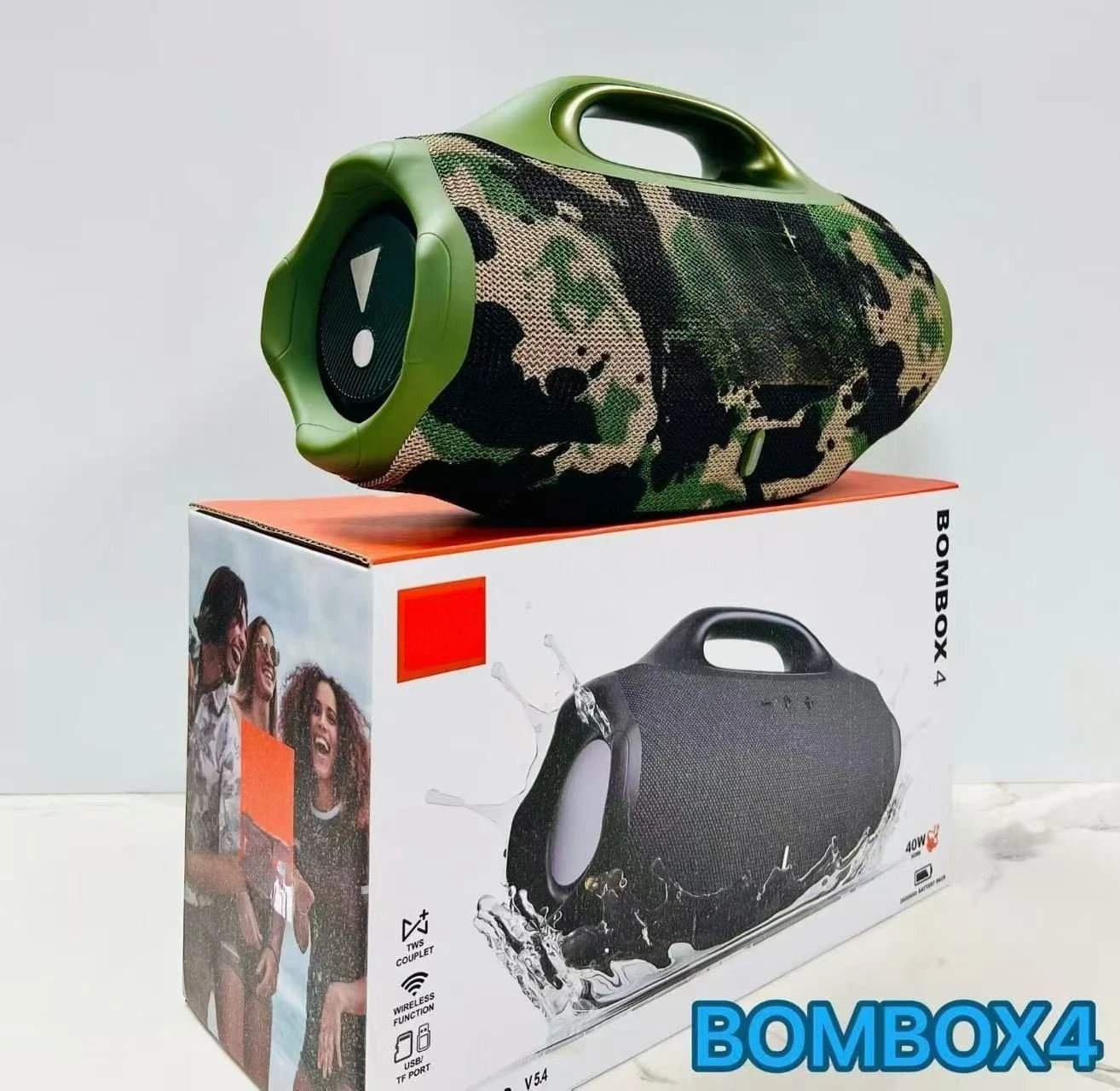 1: 1 Original Low-Priced High-Quality Box4 Speaker High Quality Wireless Bluetooth Portable Speaker