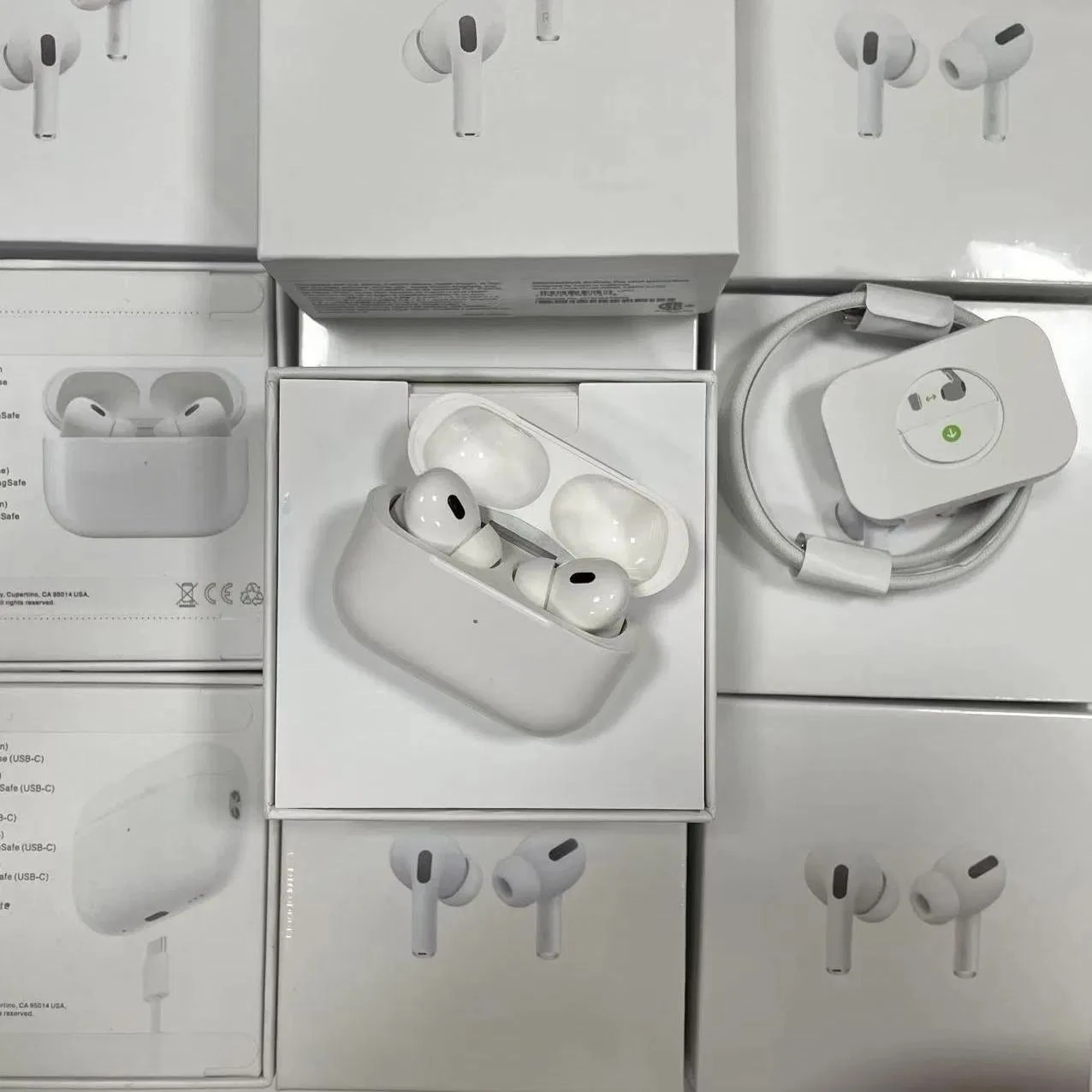 1: 1 PRO2 Anc (Best-level version) Noise Canceling Wireless Bluetooth Earphone Stereo Headphone Pods Max PRO Air 2 3 Headset Earbuds 4 5 H