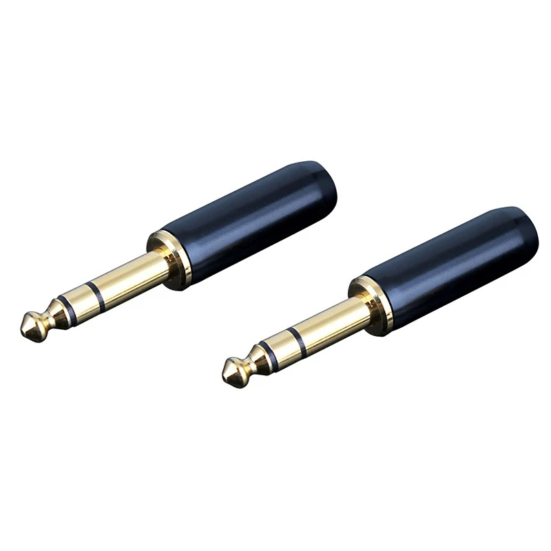 1/4 Inch Stereo Plug Headphone Adapters Connectors