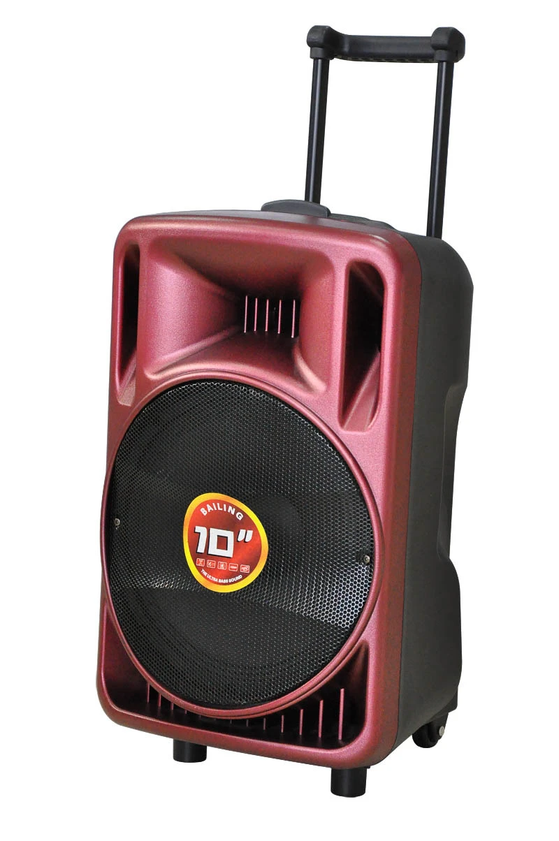 10 12 Inchestrolley Battery Audio Sound Box Bluetooth Speaker