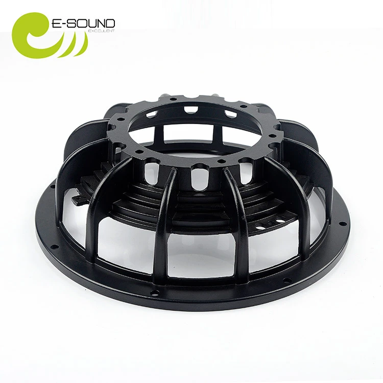 10″ Dia Cast Aluminum Professional Subwoofer Basket