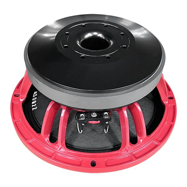 10 Inch Woofer Speaker 190mm Magnet Loudspeaker, Red New Model PA Speaker System