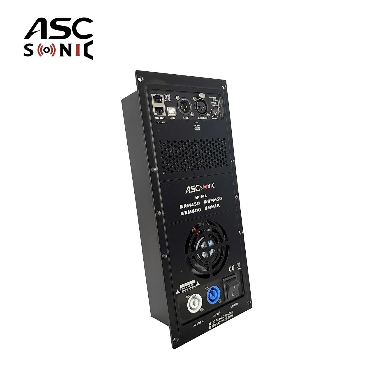 1000W Class D RM1K Stereo Active Amplifier Module PC Software Control