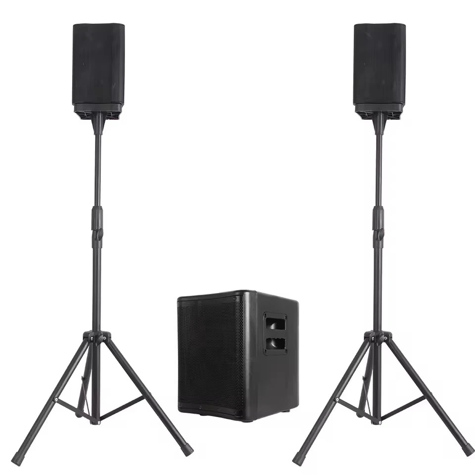 1000W Peak 2.1 Channel Karaoke PA System, Powered 8″ Subwoofer + Array Satellite Speakers, Tws, DJ/Party/Indoor Loudspeaker Set