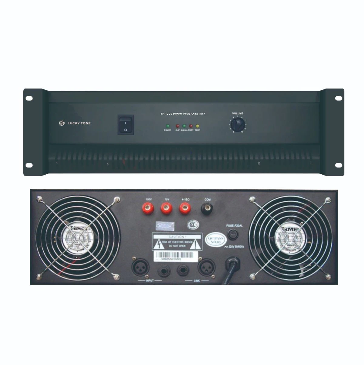 1000W Powerful Booster Amplifier for IP PA Speaker Sound System