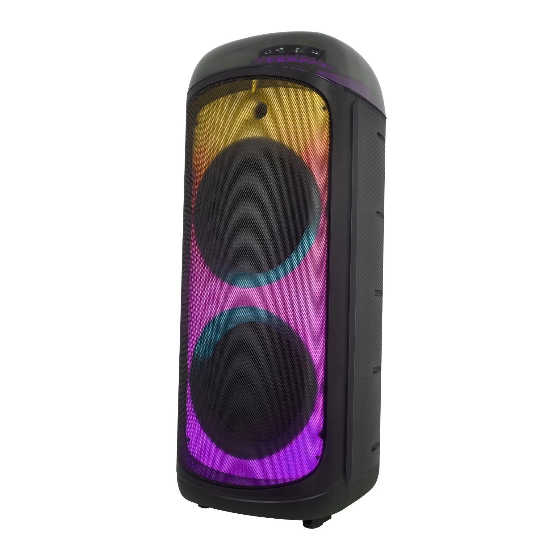 100watt Double 10 Inch Bass Blast Dynamic Fire Lights Outdoor Speakers