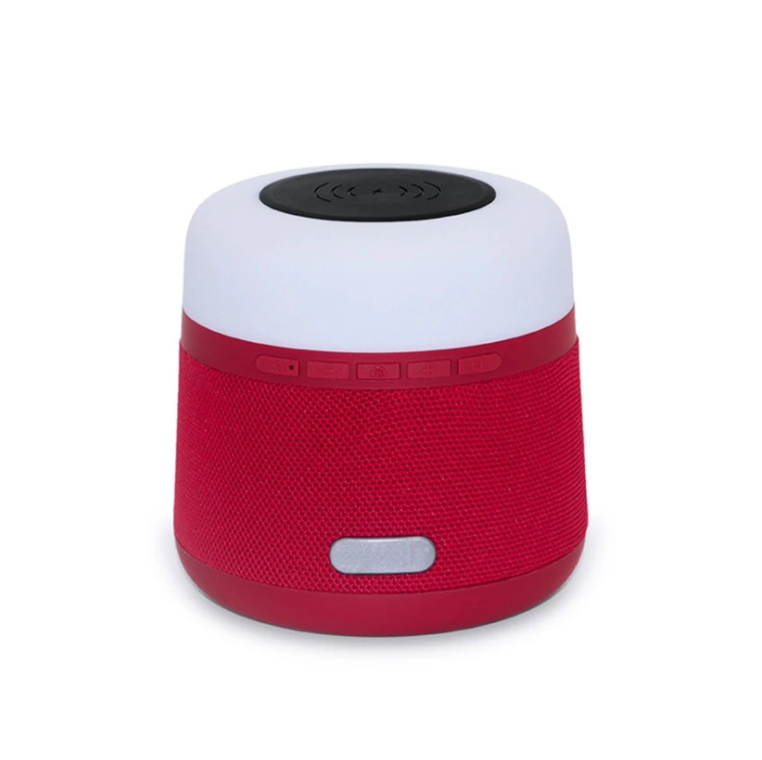 10W 2000mAh Mini LED Bluetooth Speaker with Wireless Fast Charging Gift Customization