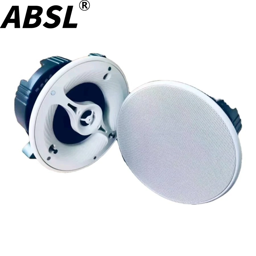 10W-20W 5.5” Narrow-Edge Coaxial PA Sound Music Ceiling Mount Speaker for Russia