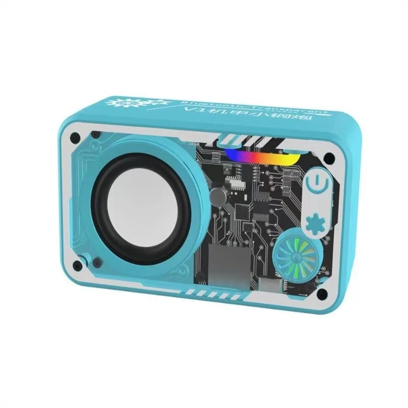10W RGB Mecha Speaker for Gaming and Party Use Dual Speaker Bluetooth