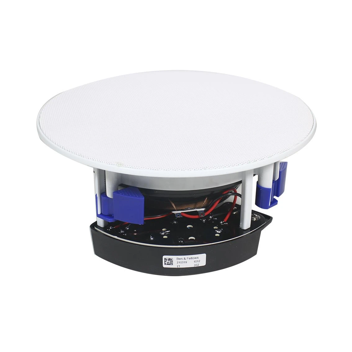 110W Max 8 Ohm Rimless Two-Way Coaxial Ceiling Speaker for Smart Home Audio