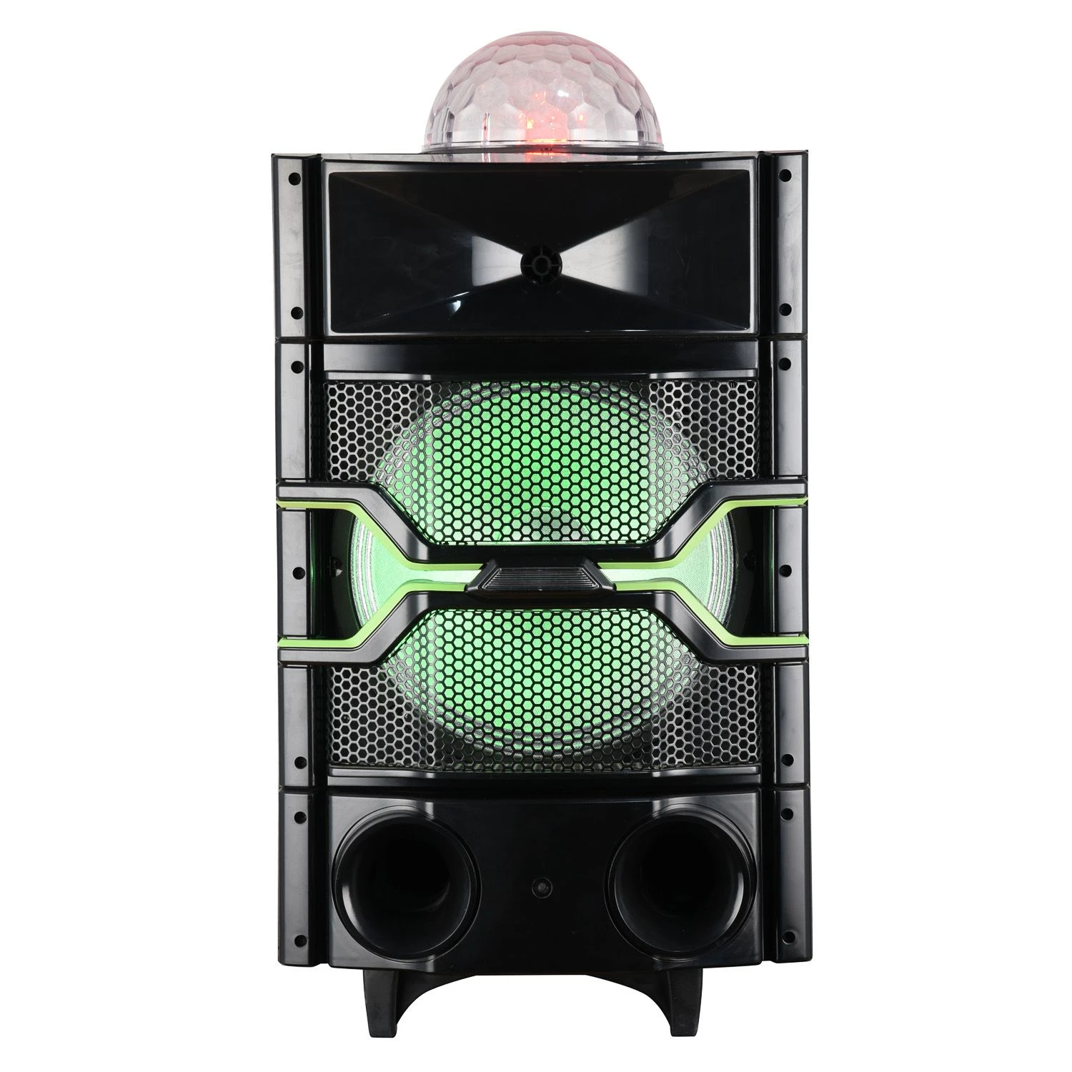 12″Bluetooth Speaker with LED Disco Ball Light