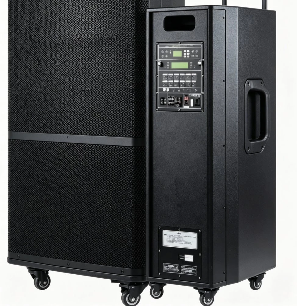 12 Inch Rechargeable Speaker Sound System with Wireless Mic