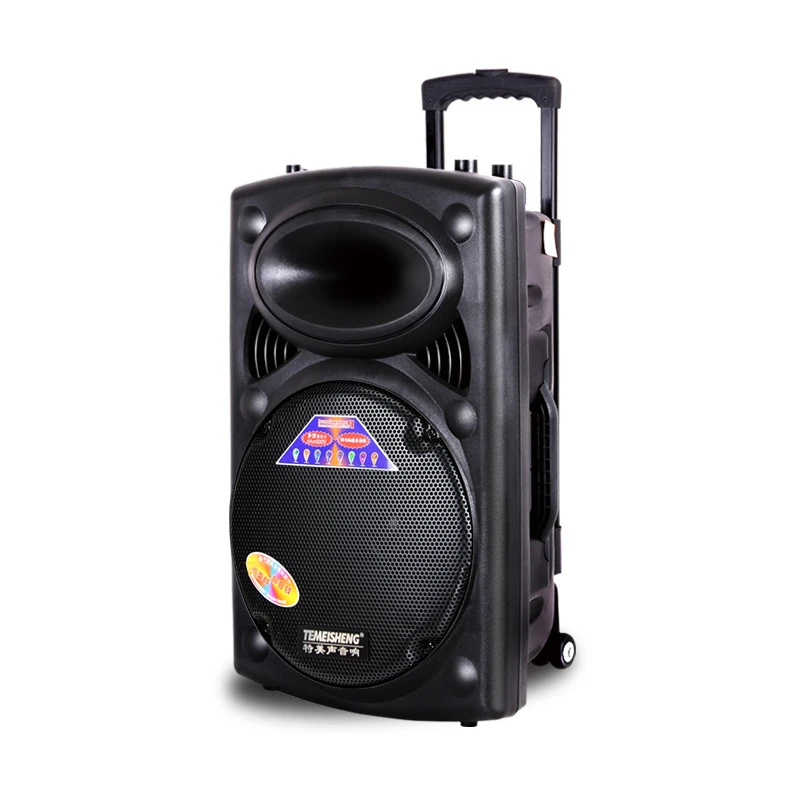12 Inch Speakers Portable Sound System Echo DOT Trolley Speaker 150W