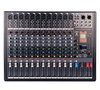 12 Mono Input Audio Mixer Me-12