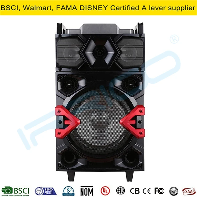 12″Professional Rechargeable Active Speaker with EQ Function Spare Parts SKD