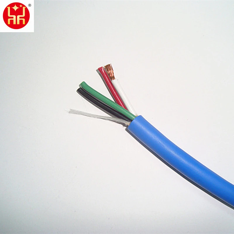 12AWG Copper Round 4 Core Speaker Cable