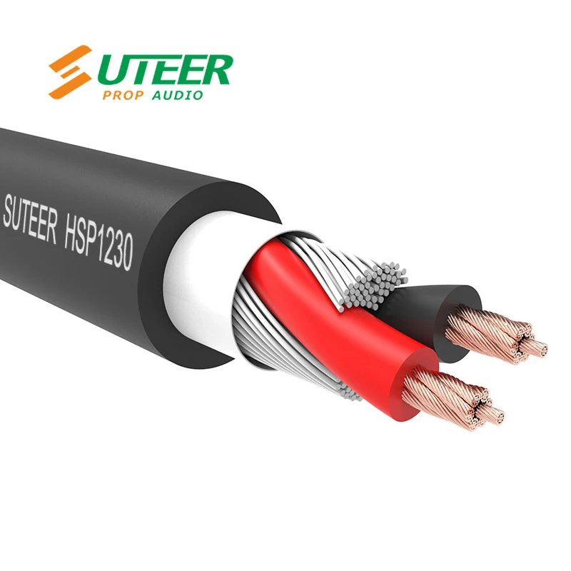 12AWG Flexible Loudspeaker Cable Dual Stranded Conductor 2 X 3.0 mm2