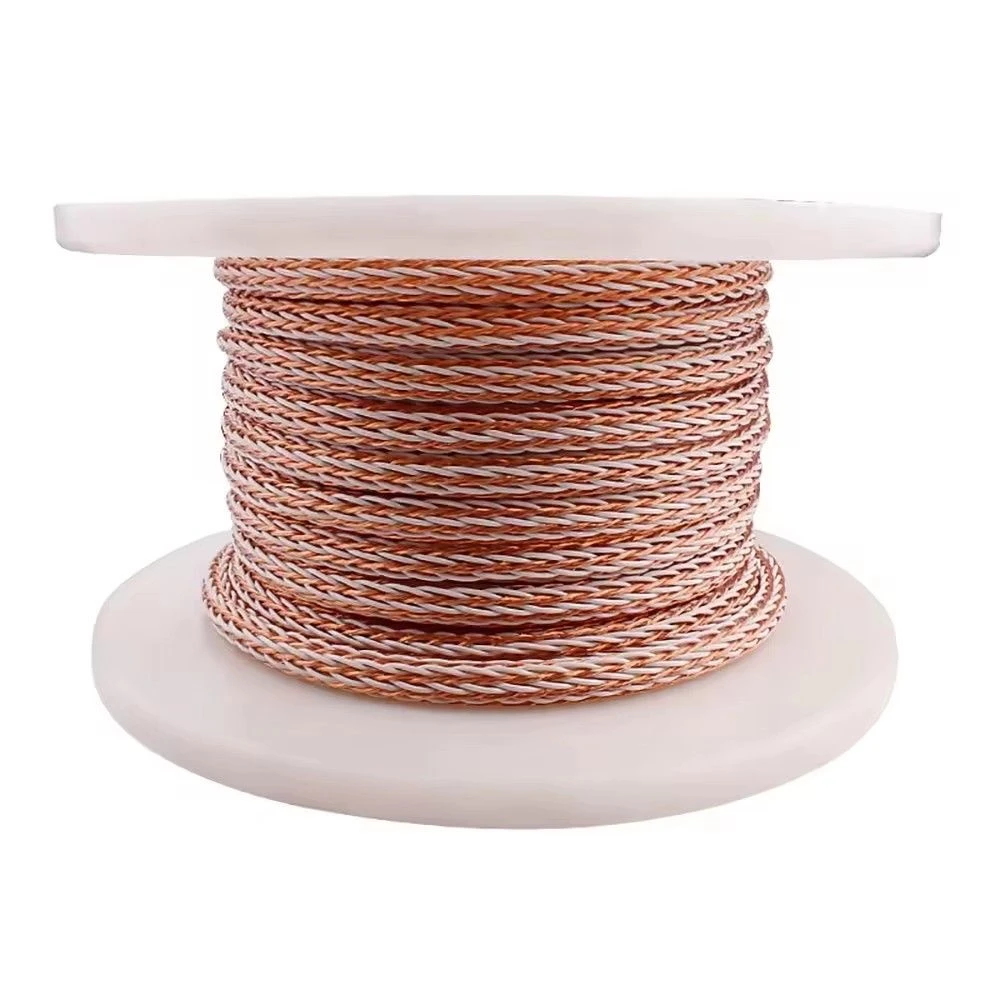 12TC Copper 24-strand Braided Main Speaker Wire Audio Speaker Cable