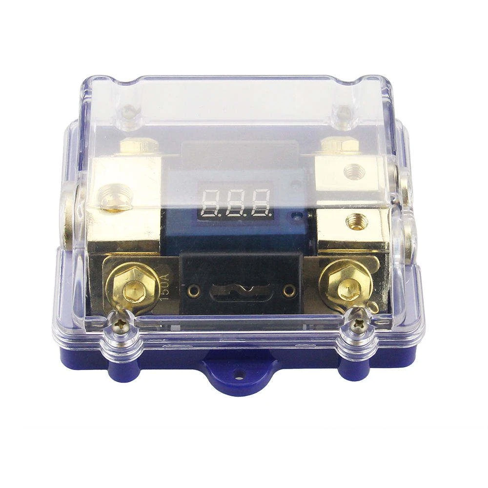 12V 24V Anl Fuse Holder with Digital Display for Car Audio