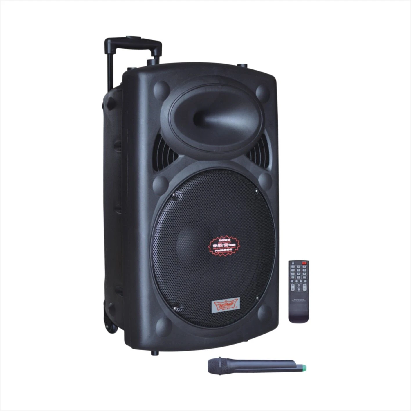 15″ High Solution Karaoke Battery Speaker 6827L