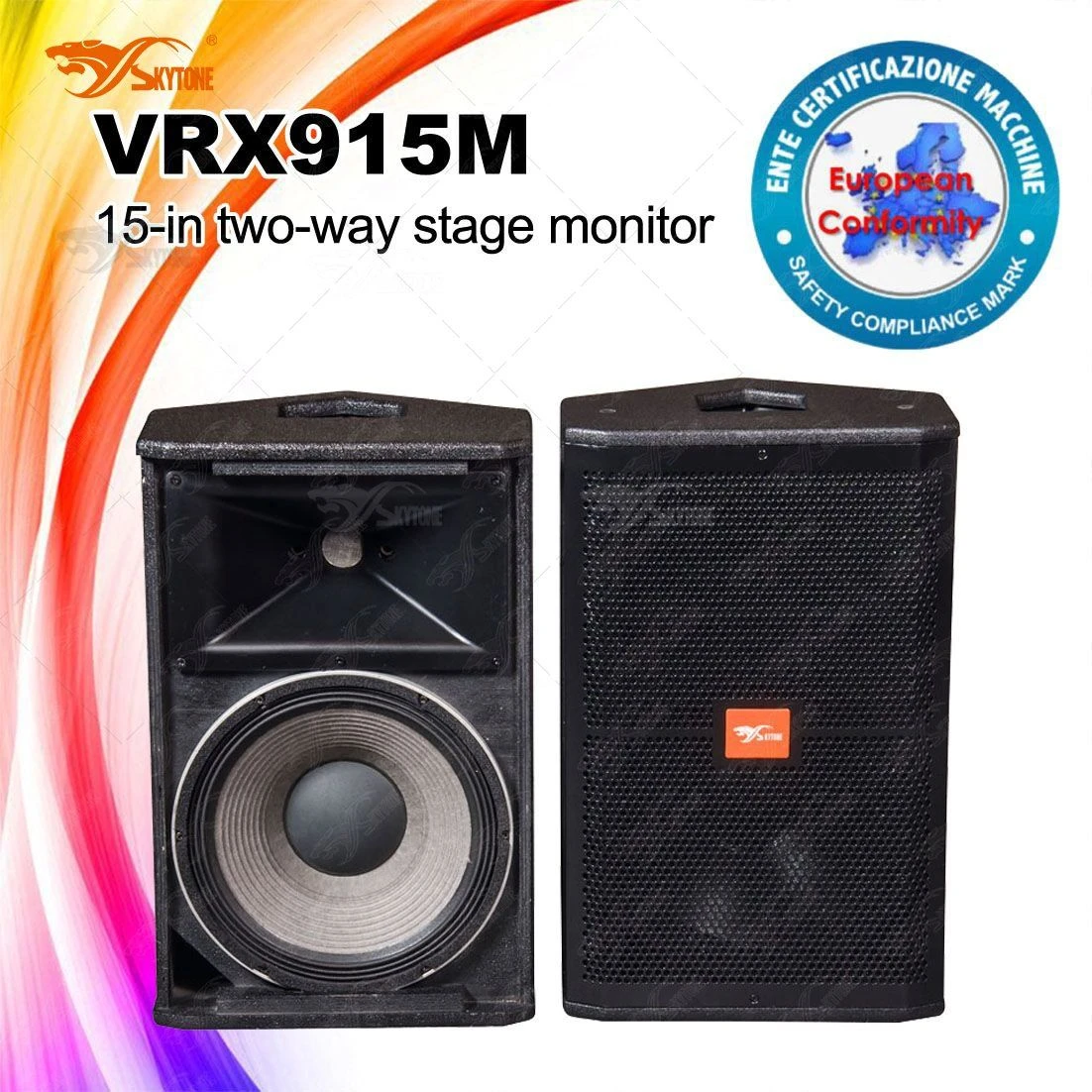15 Inch 8 Ohm Monitor Speaker Box Stage Speaker