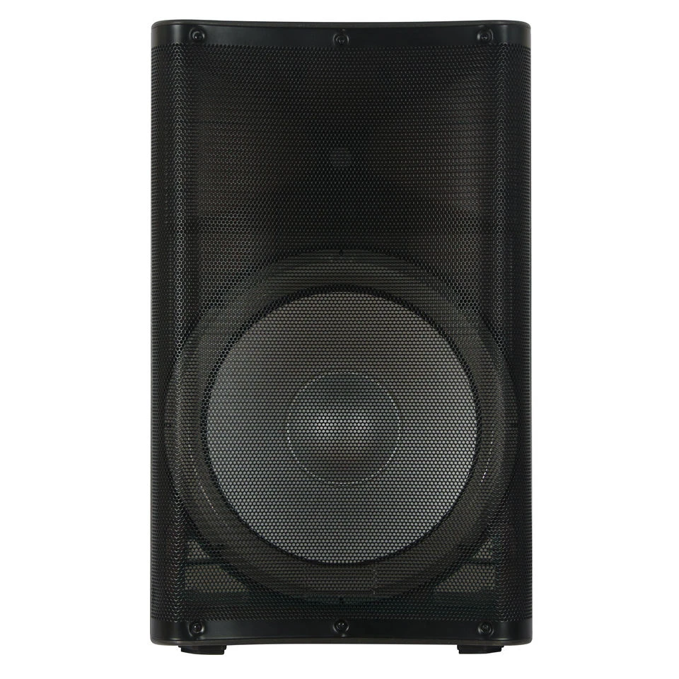 15 Inch Full Translucent Speaker with Flame Light 2000W
