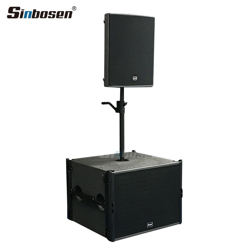 15 Inch Monitor Speaker and 18-Inch Professional Subwoofer Speakers