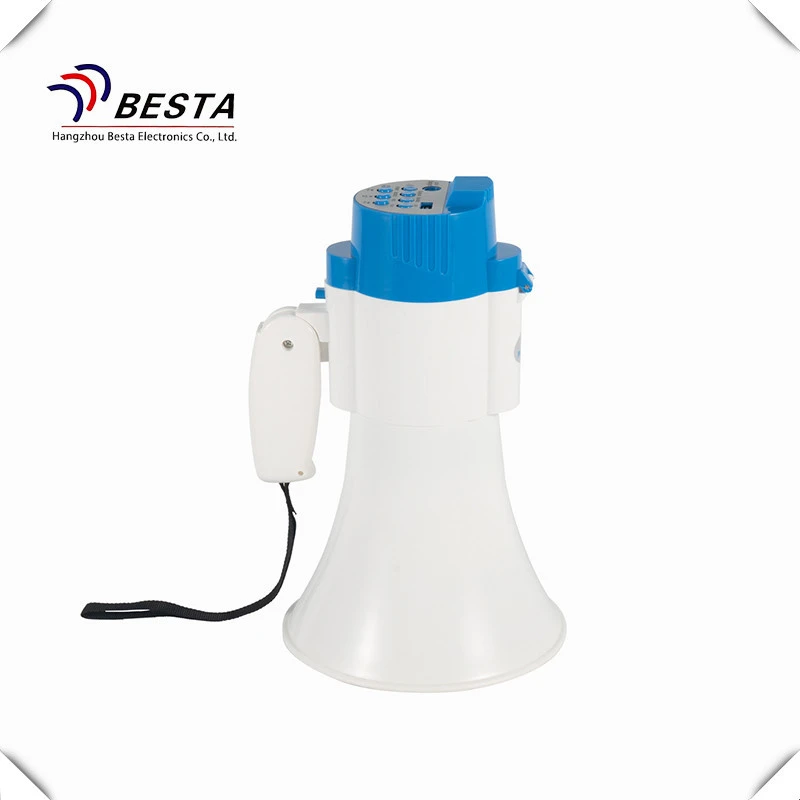 15W Bullhorn System Loud Speaker New Handle Megaphone