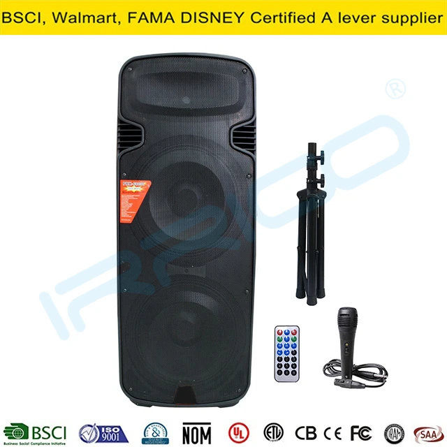 15kg After Package Dual 15inch Super Sound Bluetooth Speaker Spare Parts SKD