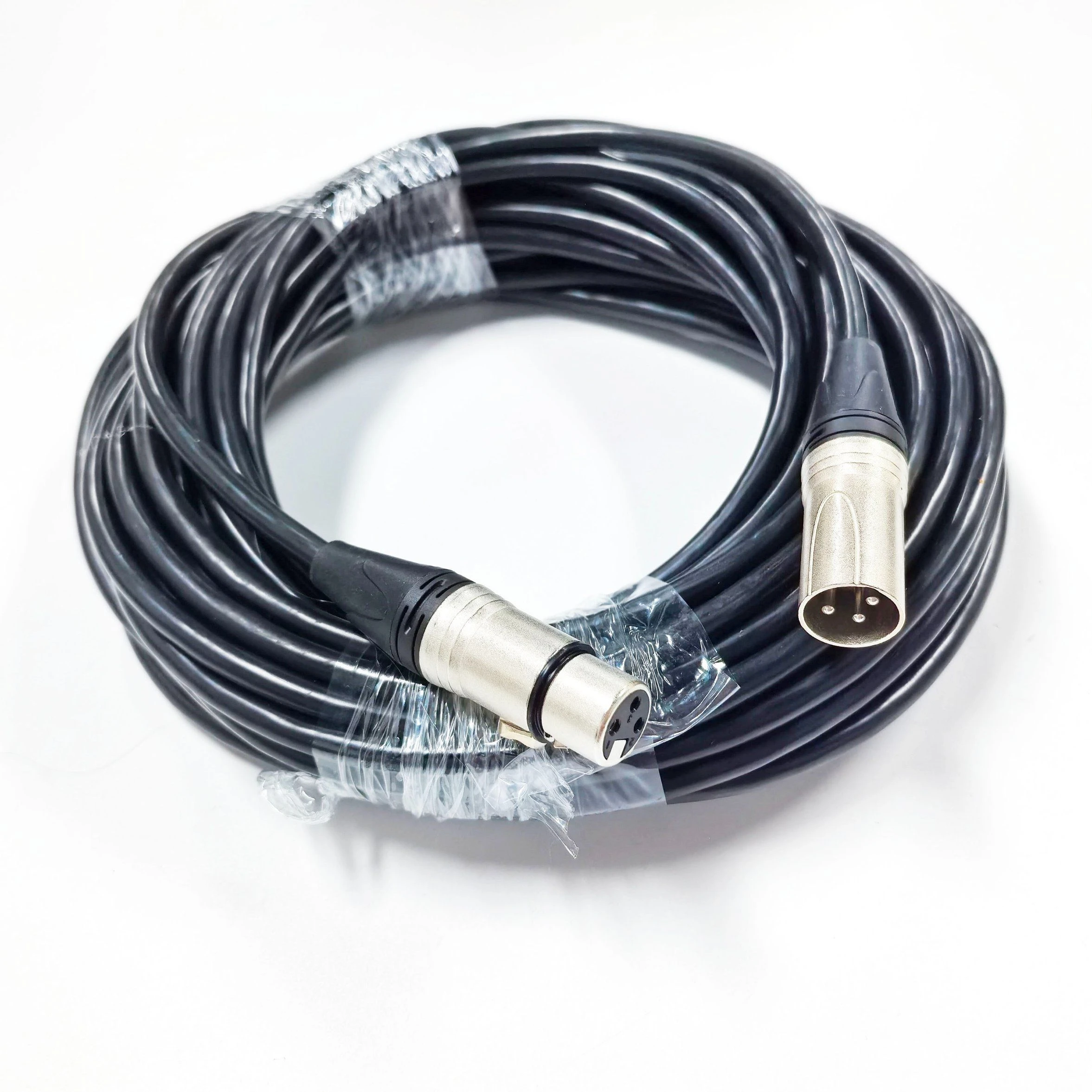16A 3 Pole Professional XLR Male to Female Cable 3 Pin Balanced Microphone Cable XLR Cable for Mixer Speaker and Studio Recording