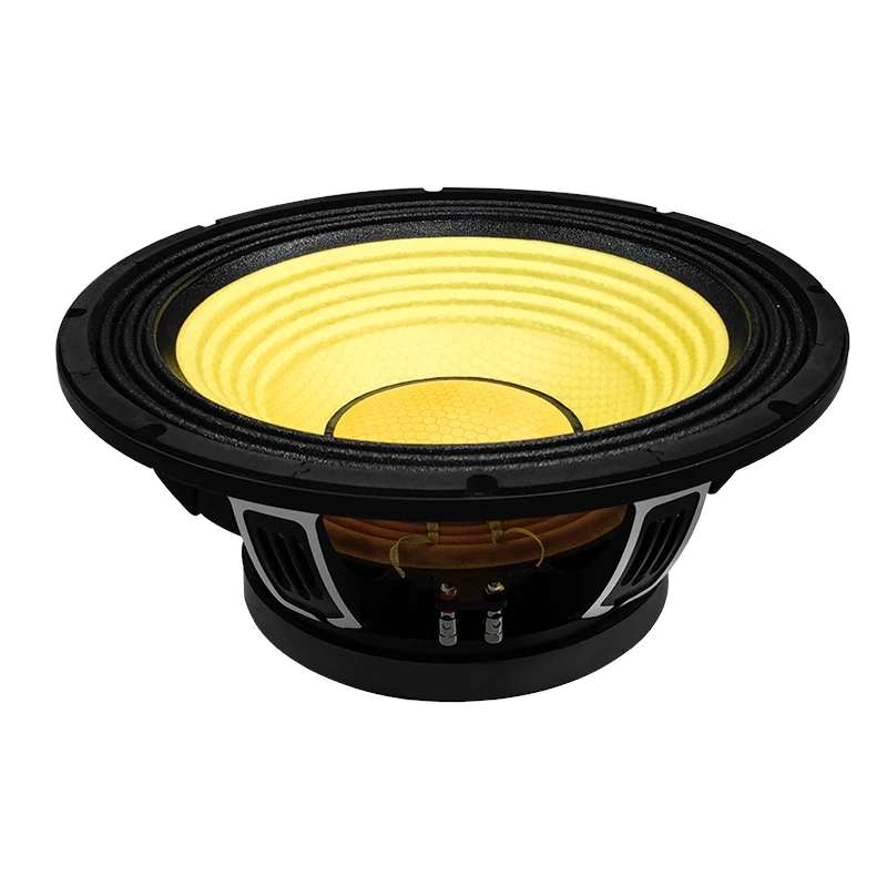18 Inch Yellow Hive Carbon Fiber Cone Max Power 2400 Watt Subwoofer