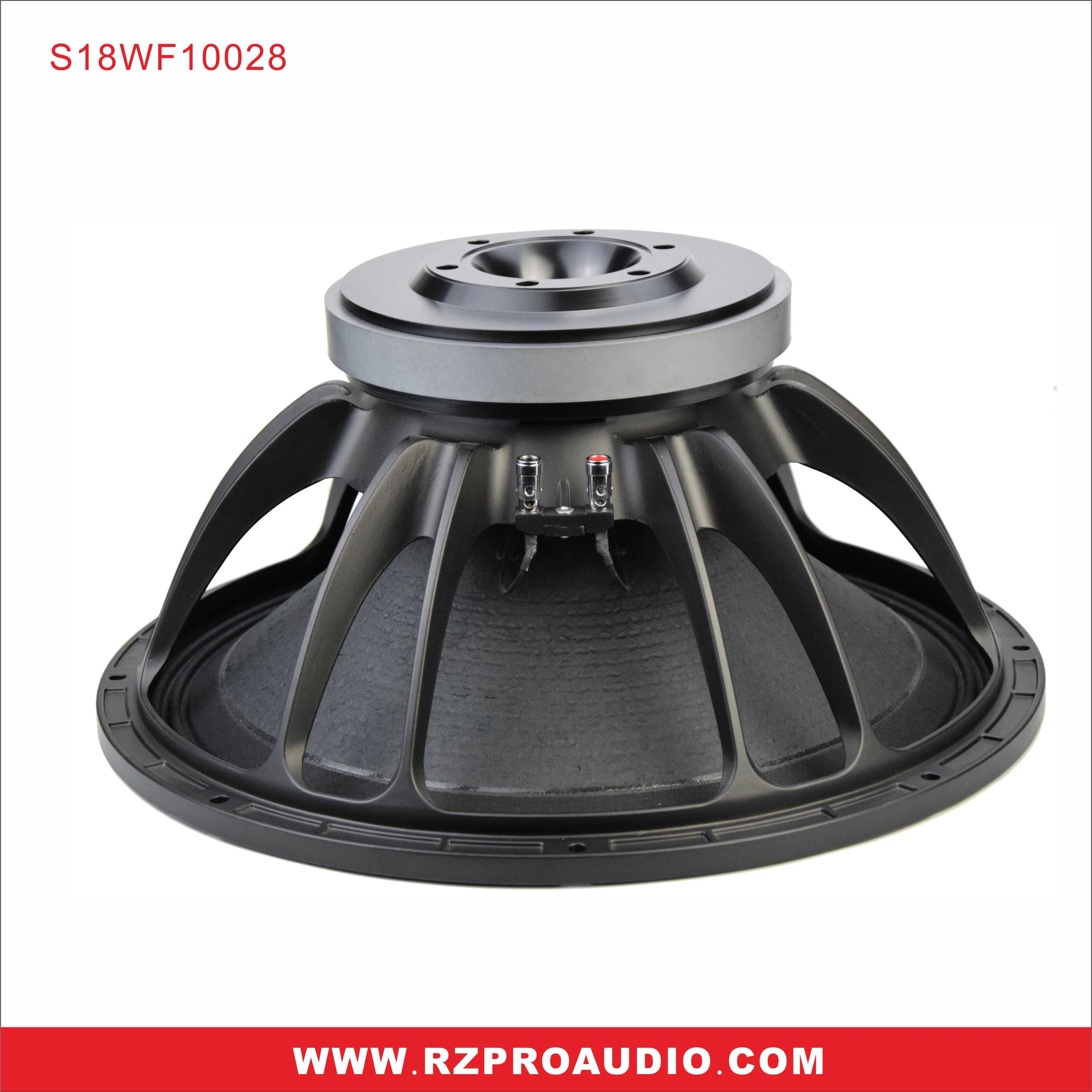 18inch PRO Audio 4inch Voice Coil Ferrite Magnet Powered Speaker Subwoofer