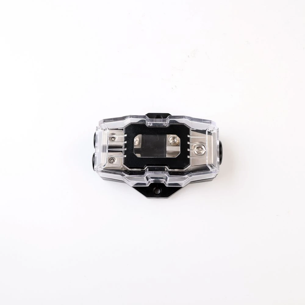 1in 2out Car Mini Fuse Holder Distribution Block for Auto Audio System Fuse Box