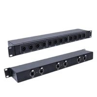1u Rack Mount XLR RJ45 Audio Connector