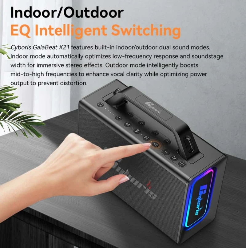 2.1-Channel Powerful Surround Sound Monitor Speaker for KTV