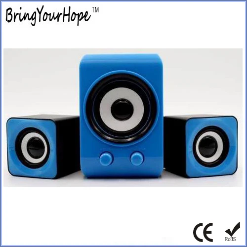 2.1 Multimedia Mini Computer Speakers by USB Power