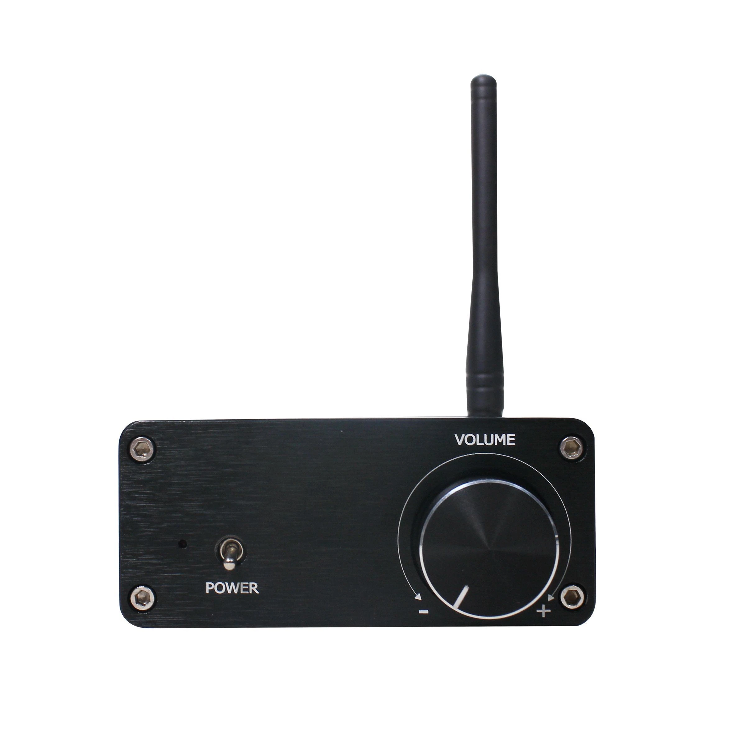 2*50W Bluetooth Stereo Audio Amplifier Receiver 2 Channel Class D Mini Hi-Fi Integrated AMP with 24V 3A Adaptor