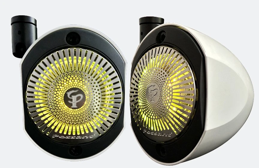 2.5inch Car Full Ragne Speaker with LED and APP Control