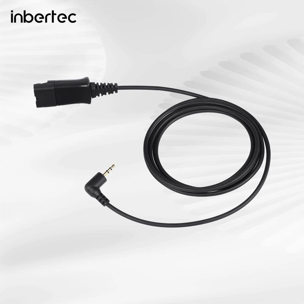 2.5mm Jack Headset Cable Adapter for IP Phone Use