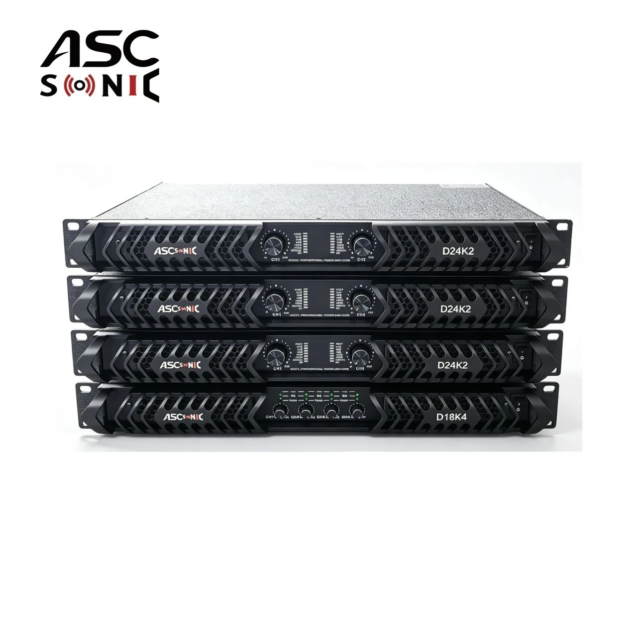 2 Channel 6300W D24K2 Class D Audio Power Amplifier for 18” 21” Subwoofer