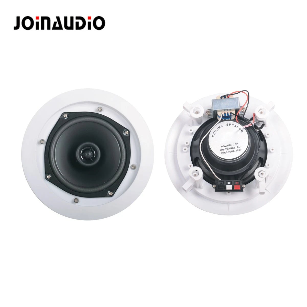 2-Way Ceiling Speaker with Transformer and Crossover (MCF108-4T)