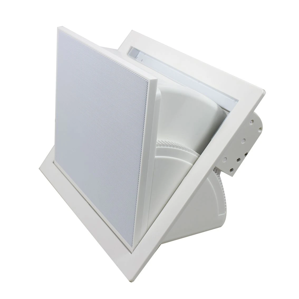 2 Way Motorized Ceiling Speaker PA Loudspeaker Professional Use in Assembly Halls Schools or Public Broadcast Systems