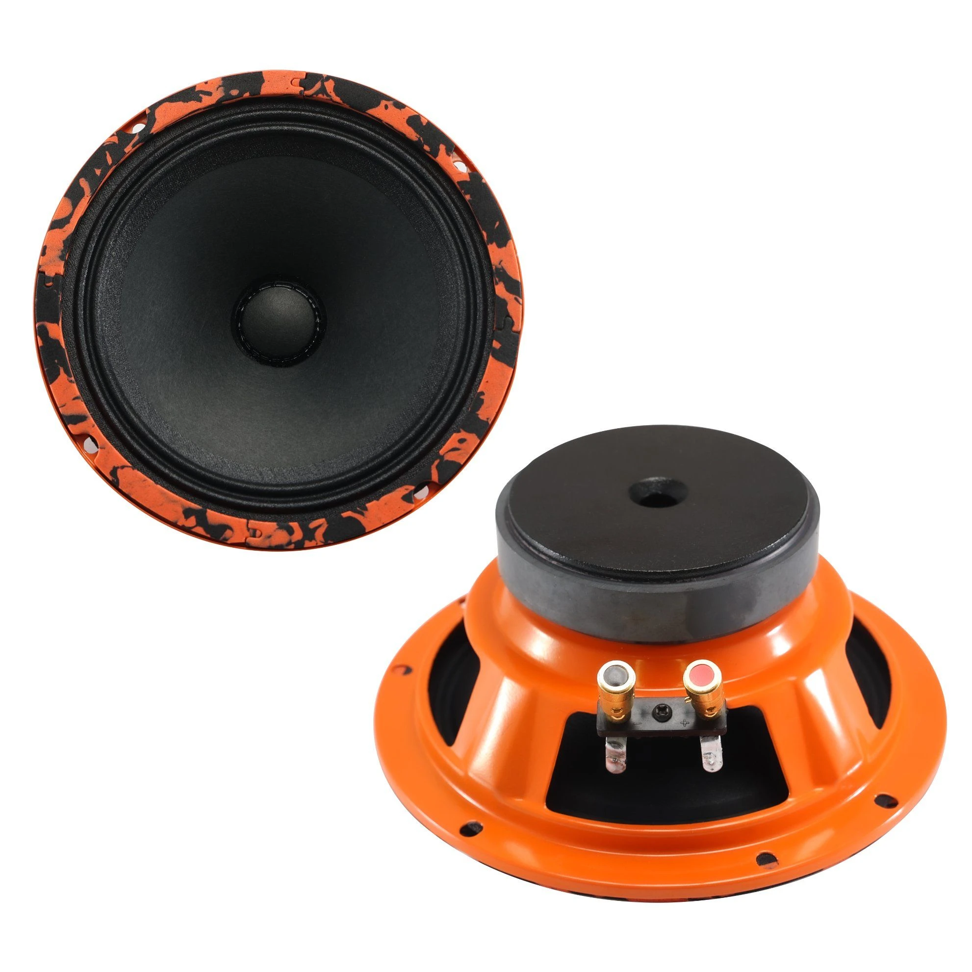 2-Way Sound Speaker System Car Audio Speaker Woofer with Colorful Frame