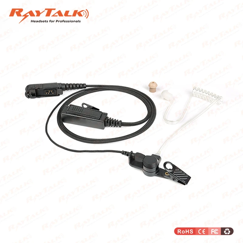 2 Way Wired Acoustic Tube Earpiece for Icom F50