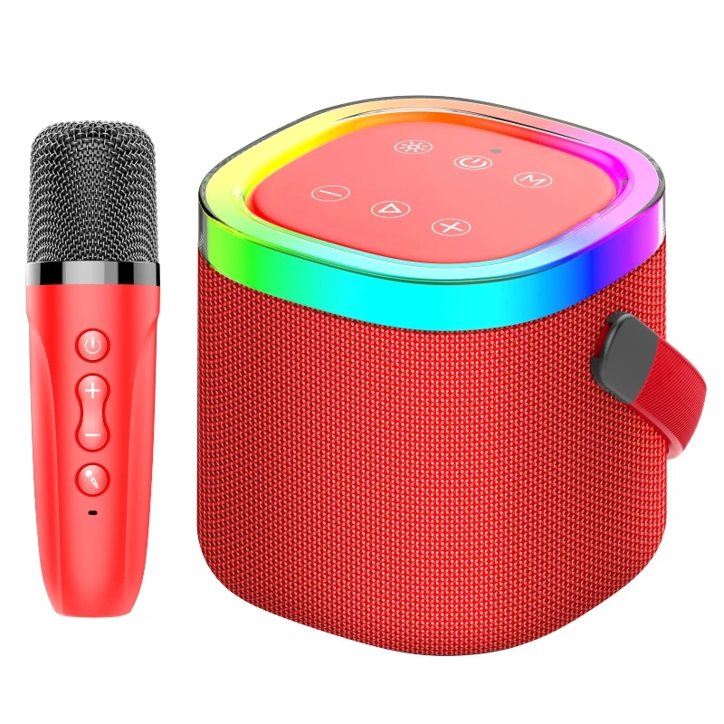 2 in 1 Dual 8W Driver Bluetooth-Compatible portable Wireless Speaker with Microphone