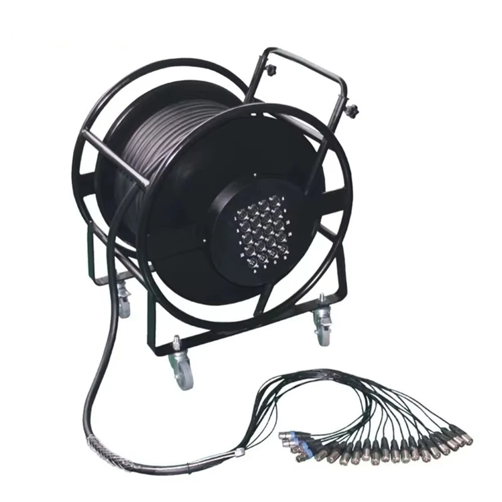 20/24/32CH XLR Snake Cable Audio with Stage Box RSS16X8-30/M16-10