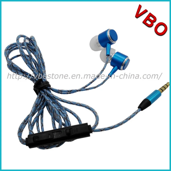 2019 Wholesale Outdoor High Quality Handsfree Wired Stereo Earphones with Mic