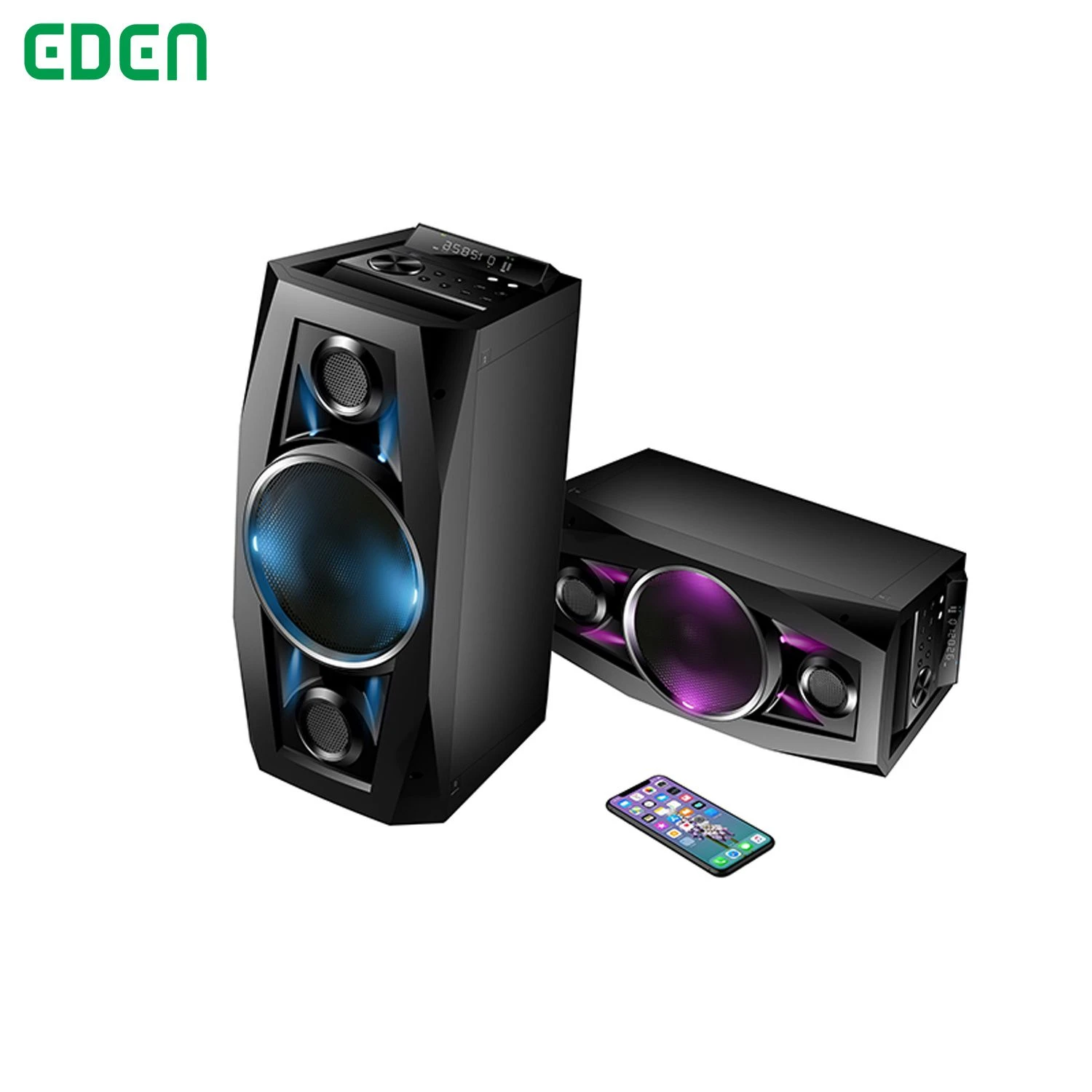 2020 Best Selling PA Single 8 Inch Portable Rechargeable Professional Sound Box Wireless Bluetooth Audio Speaker